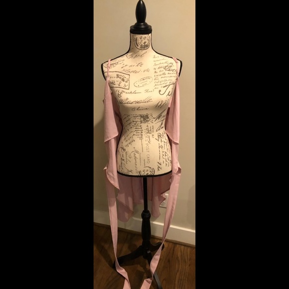 Deep Blush chic me wrap dress - Picture 3 of 13